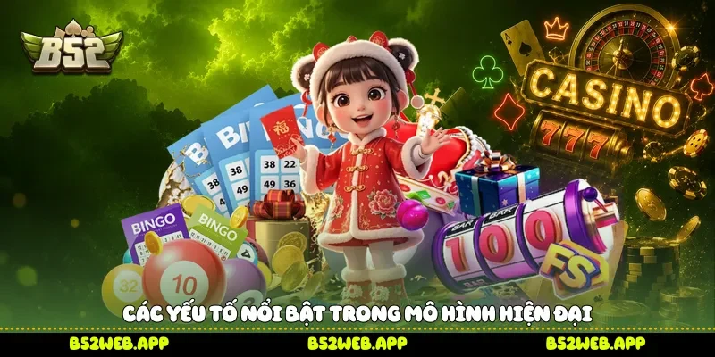 Các yếu tố nổi bật trong mô hình hiện đại